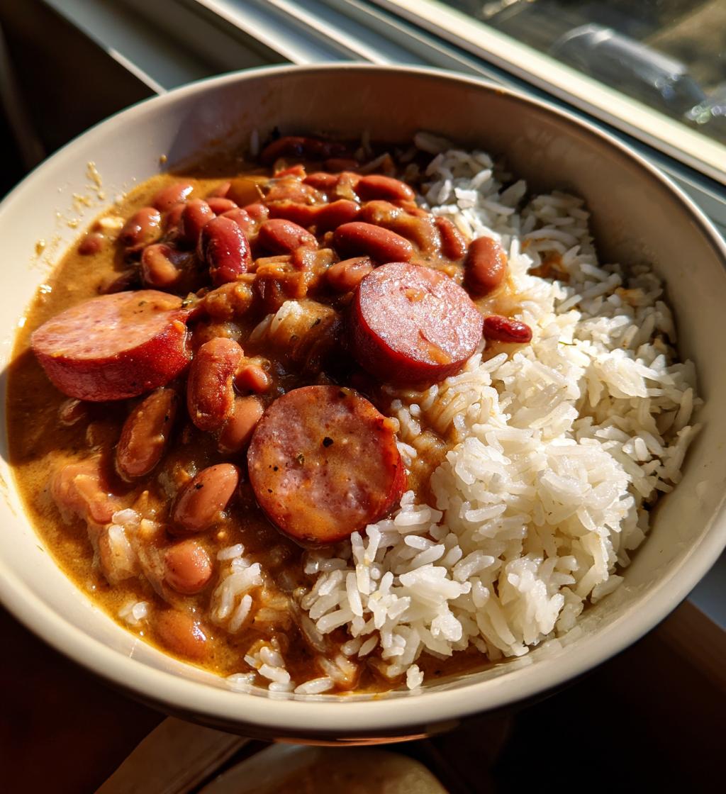 louisiana red beans and rice