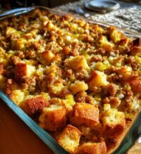 meat stuffing thanksgiving