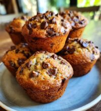 mini chocolate chip muffins