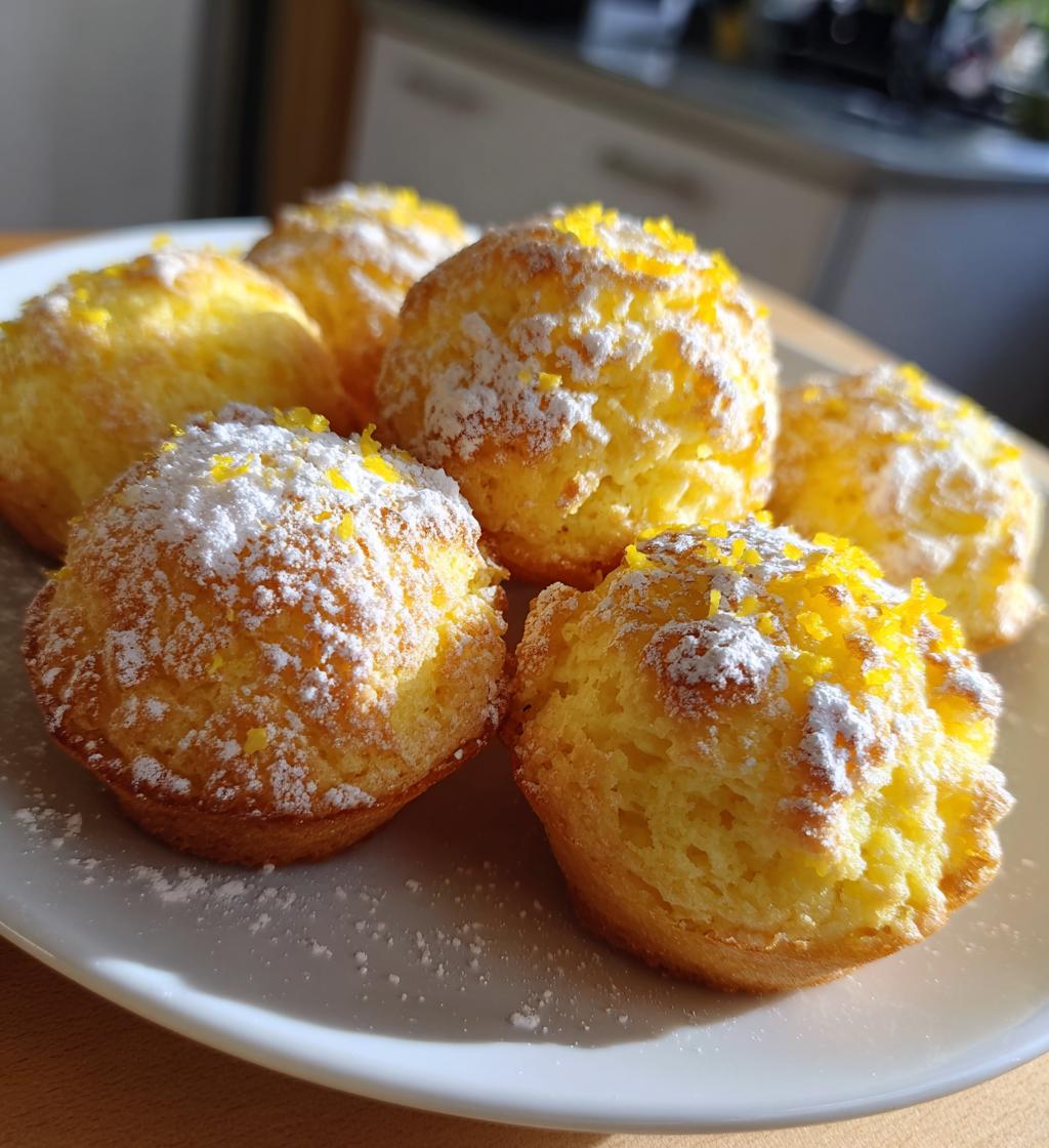 mini lemon drop cakes recipe - detail 1