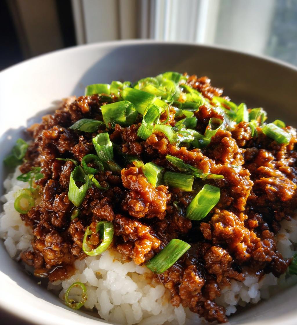 mongolian ground beef a flavorful and quick delight