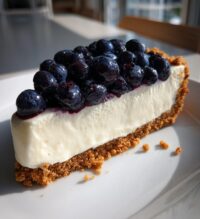 no bake blueberry cheesecake