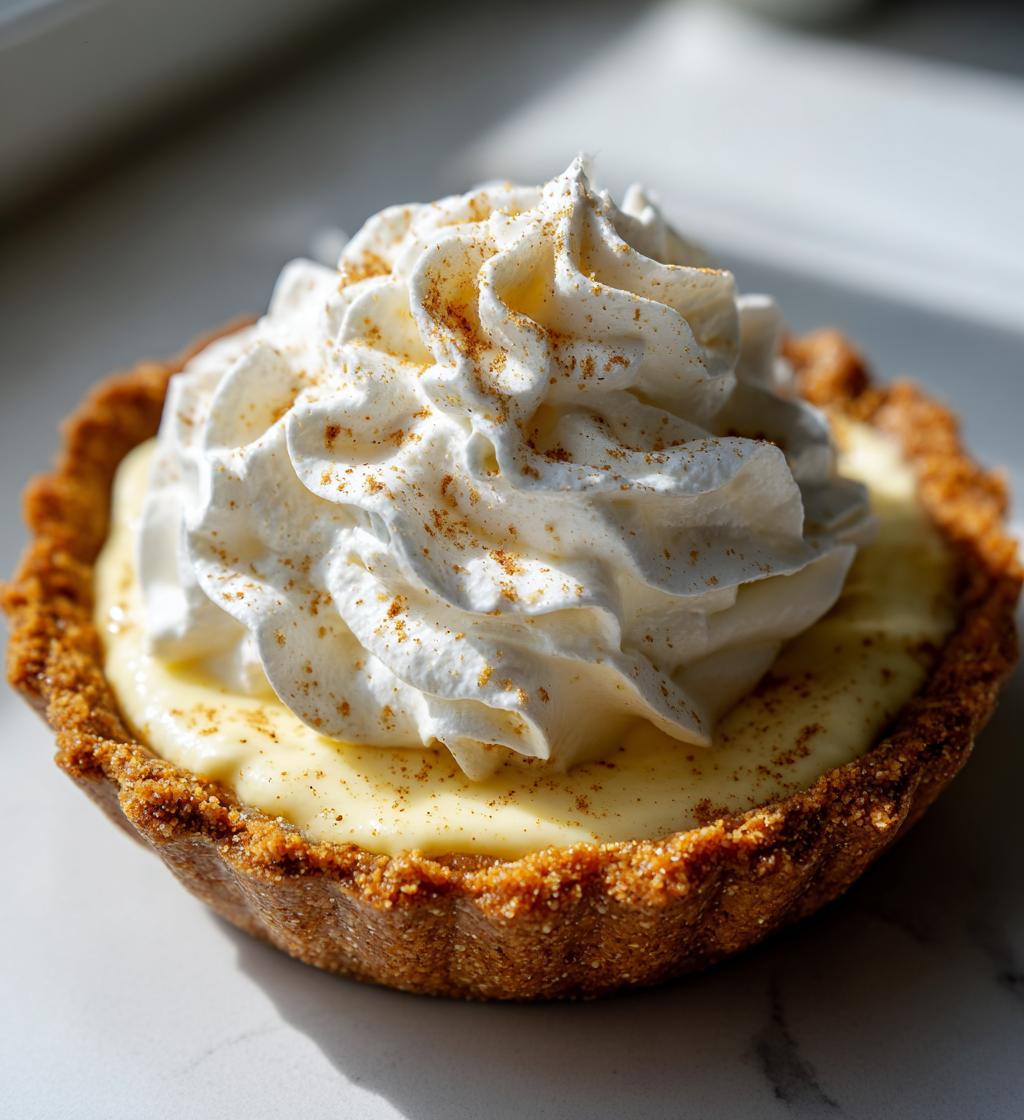 no bake eggnog pie