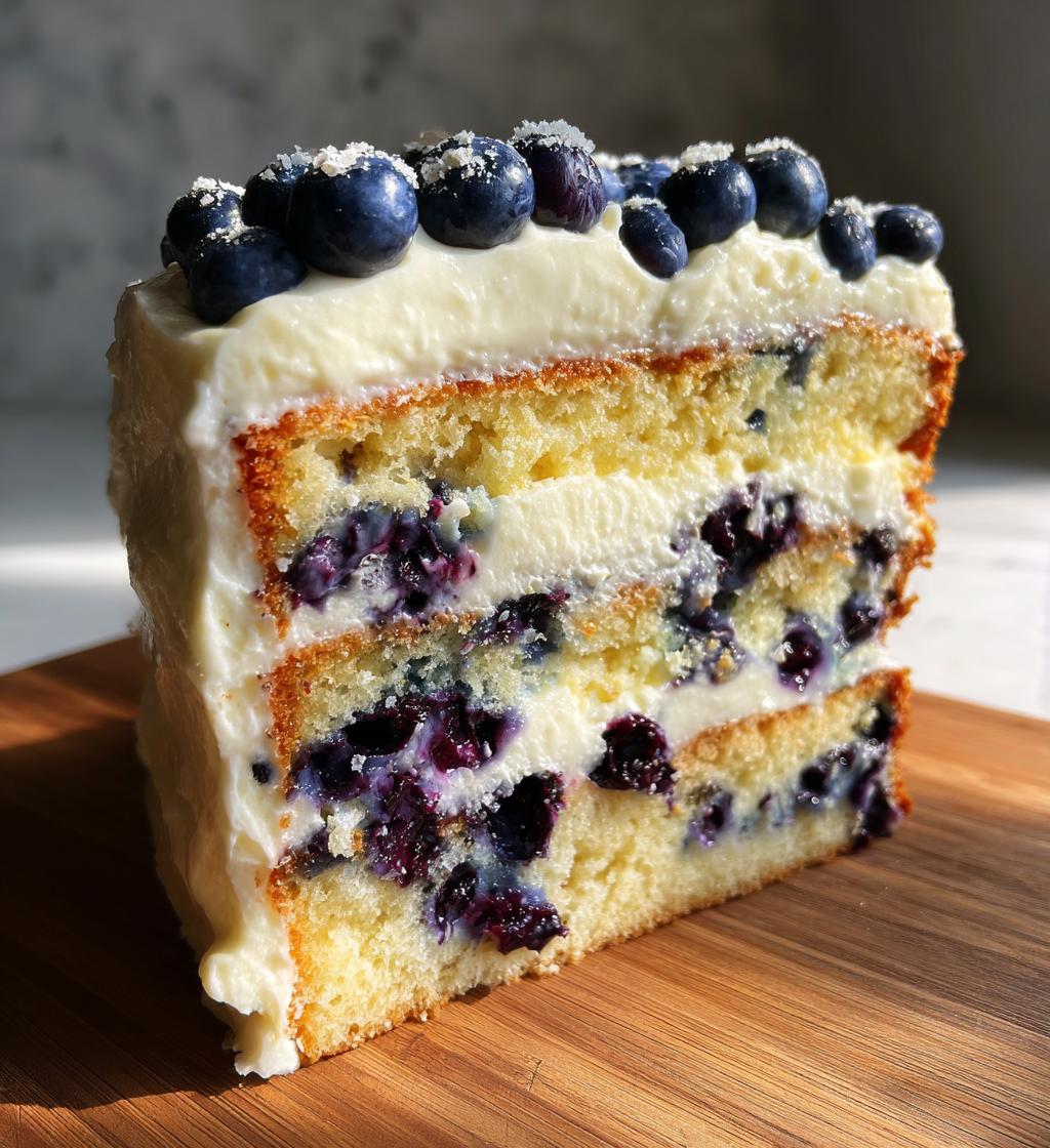 nova scotia blueberry cream cake