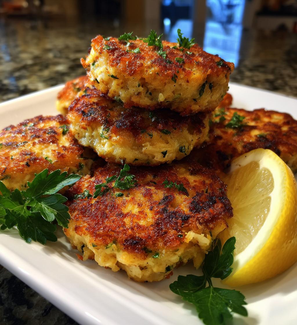 old fashioned salmon patties - detail 1