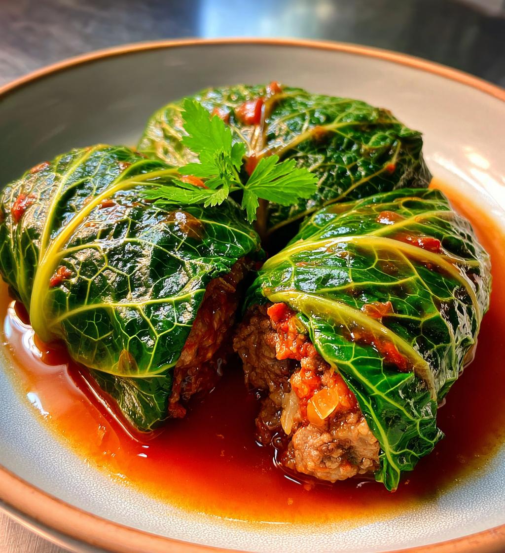 old fashioned stuffed cabbage rolls