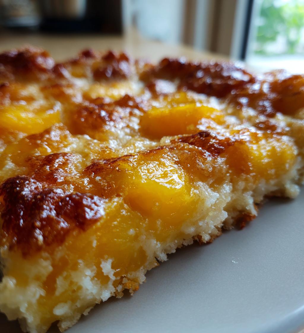 old time oven peach cobbler