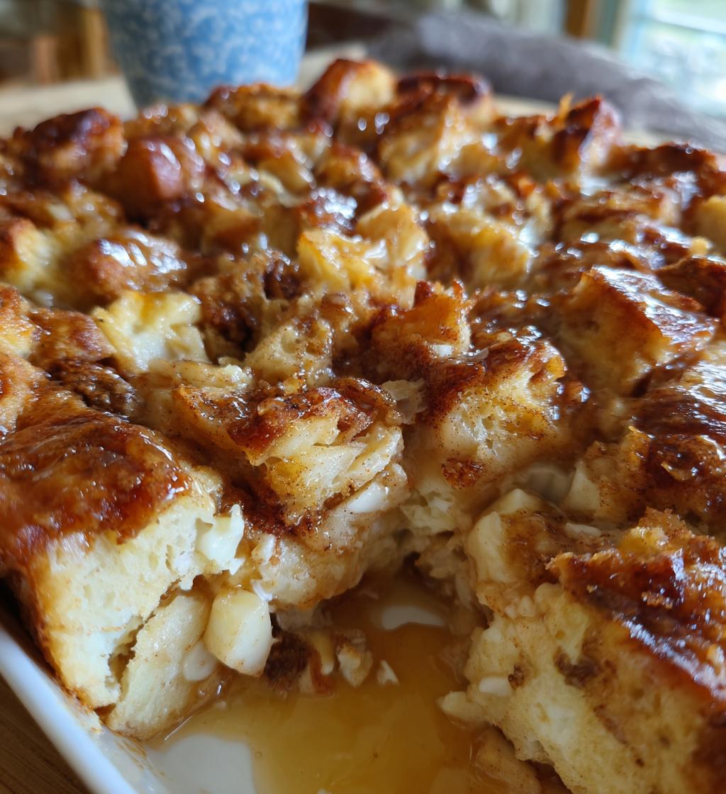 overnight cinnamon apple baked french toast casserole - detail 1