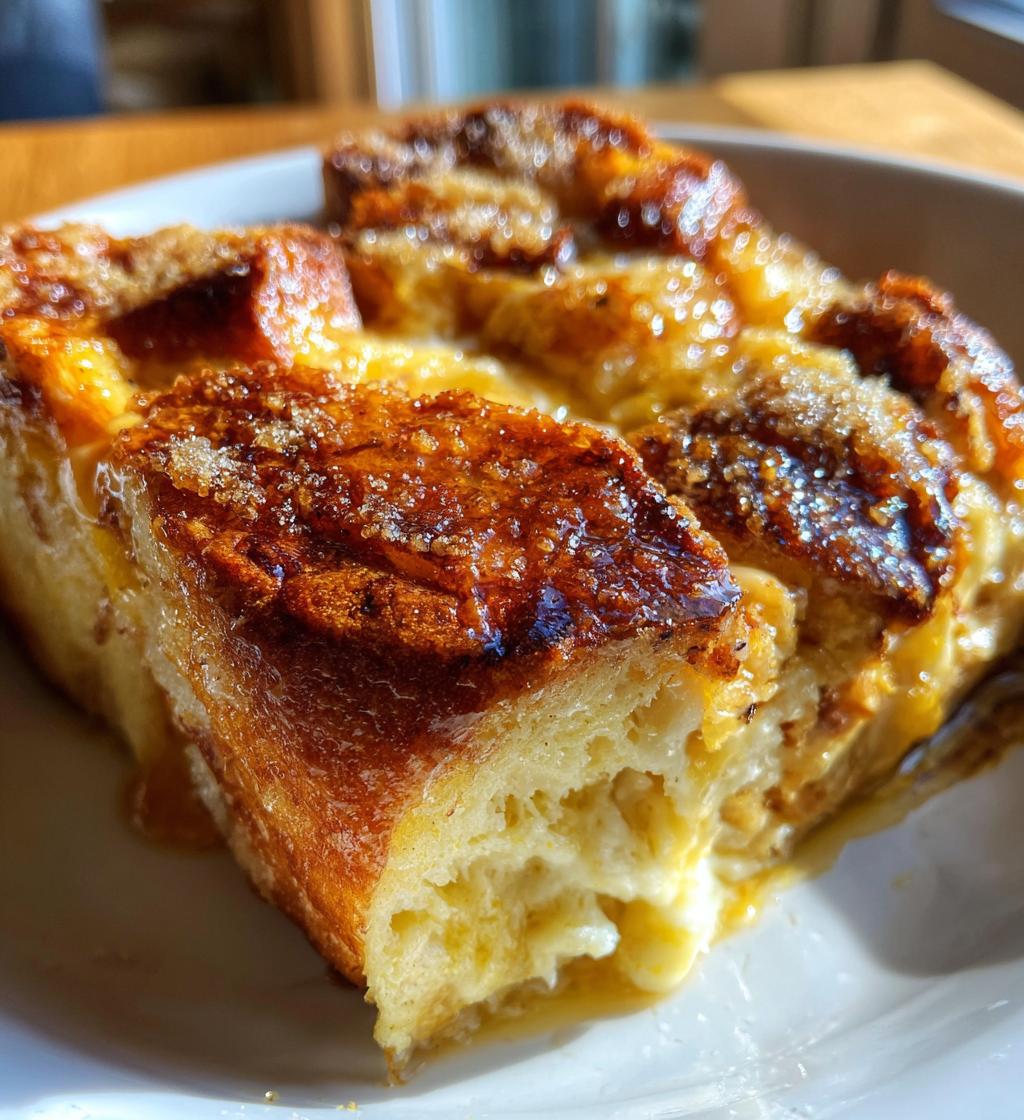 overnight creme brulee french toast bake 2
