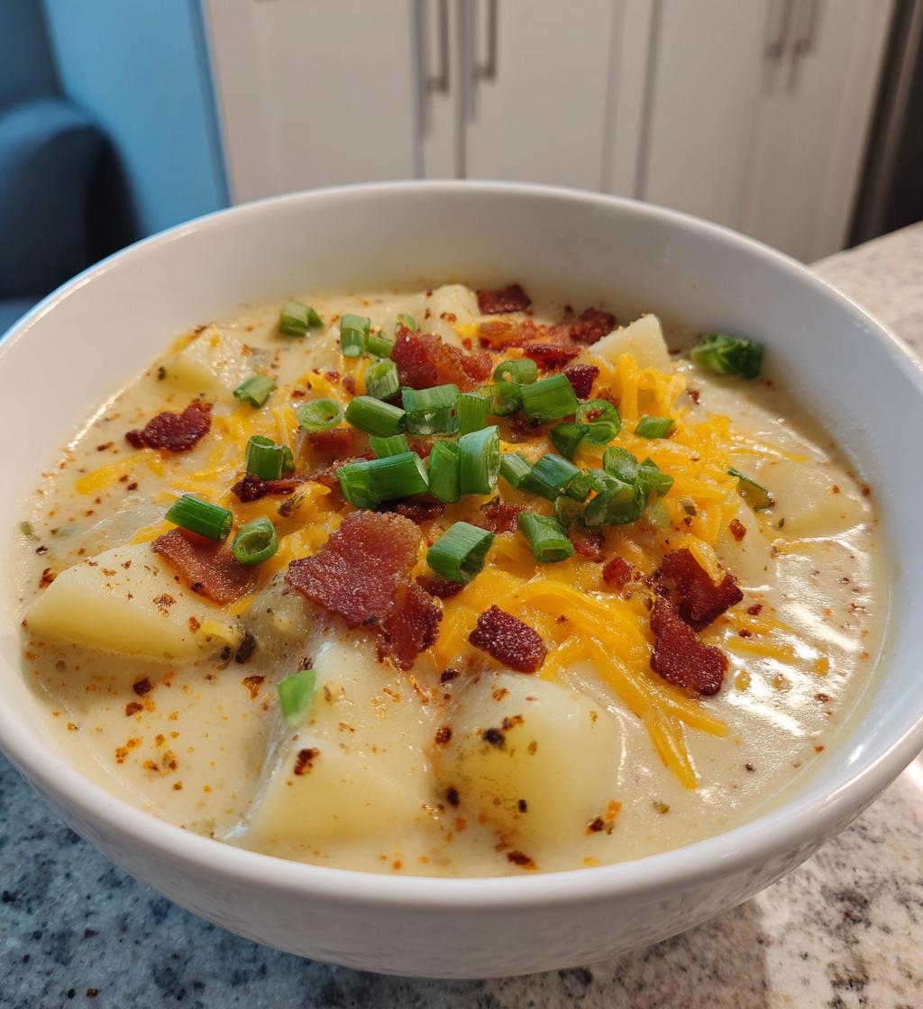 paula deen crockpot potato soup