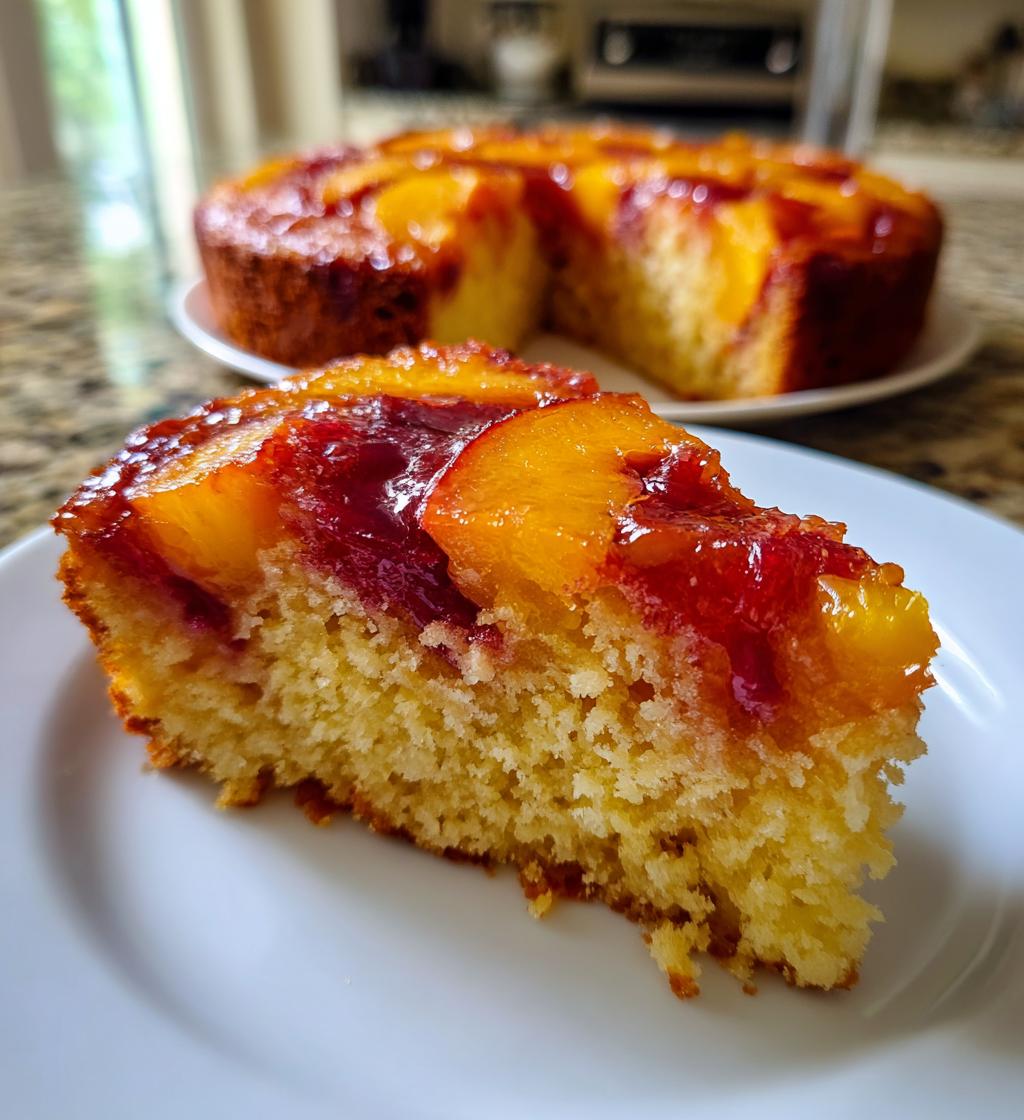 peach cake irresistible summer delight