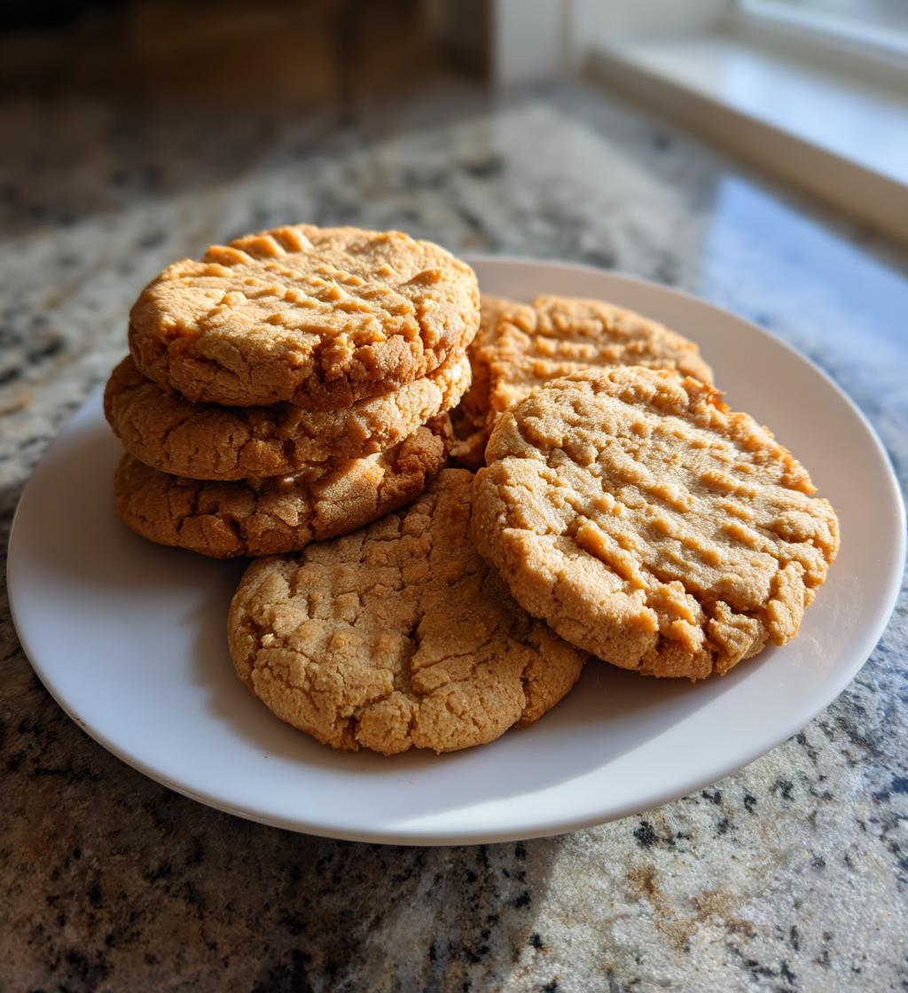 peanut butter cookies - detail 1