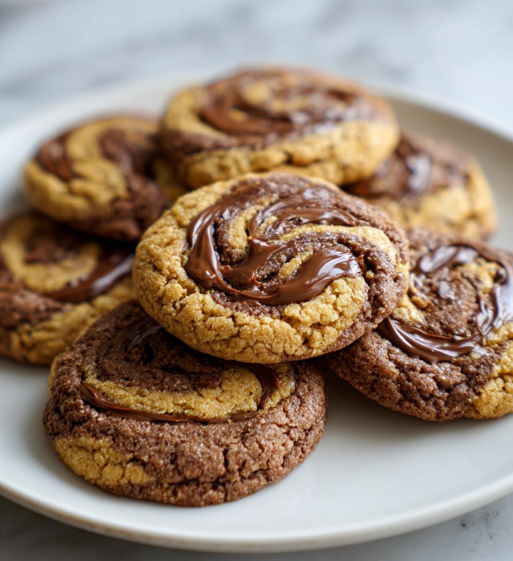 peanut butter hazelnut swirl cookies a nutty and indulgent treat