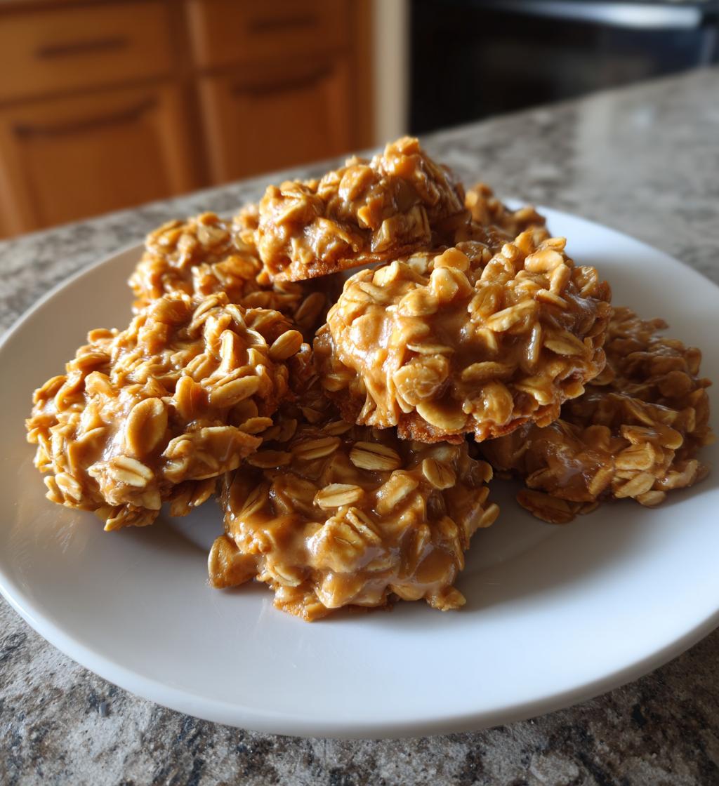 peanut butter no bake cookie recipe - detail 1