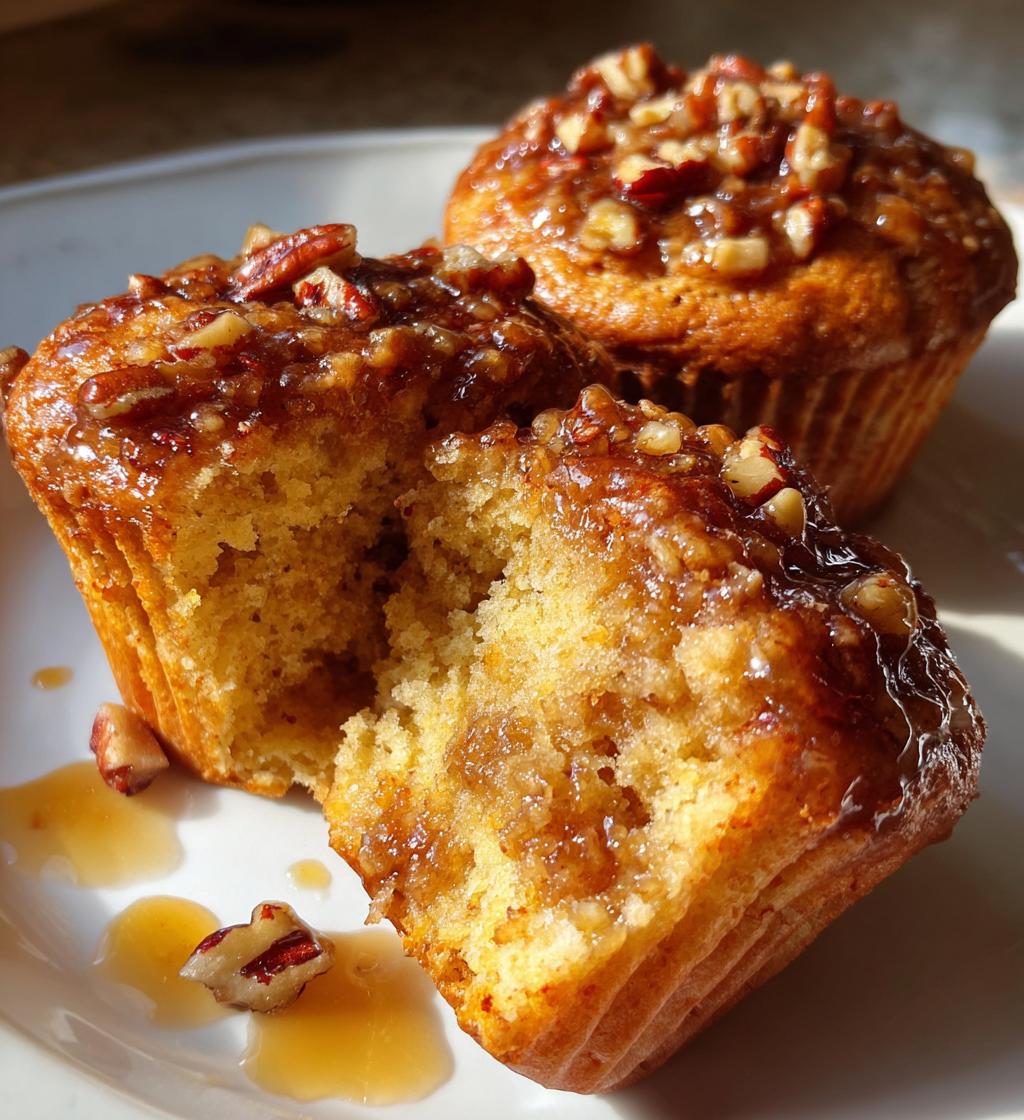 pecan pie muffins