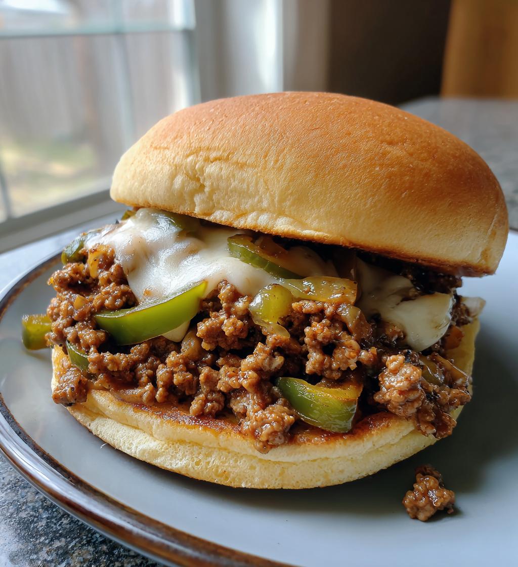 philly cheesesteak sloppy joes recipe