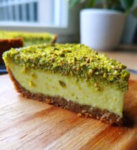 pistachio cheesecake no bake delight