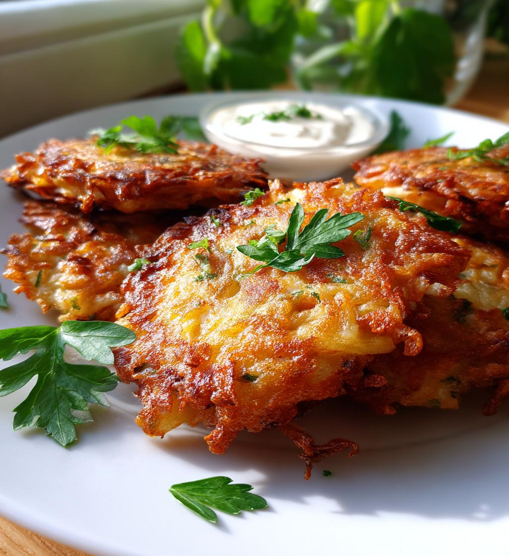 potato fritters - detail 1