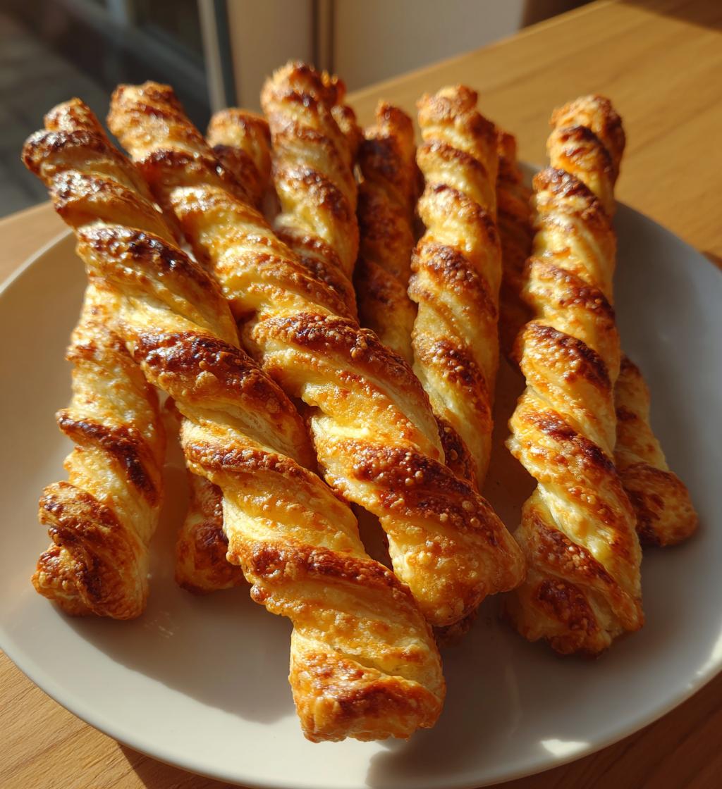 puff pastry cheese straws