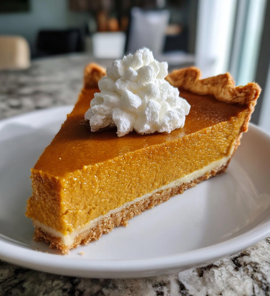 pumpkin cream pie