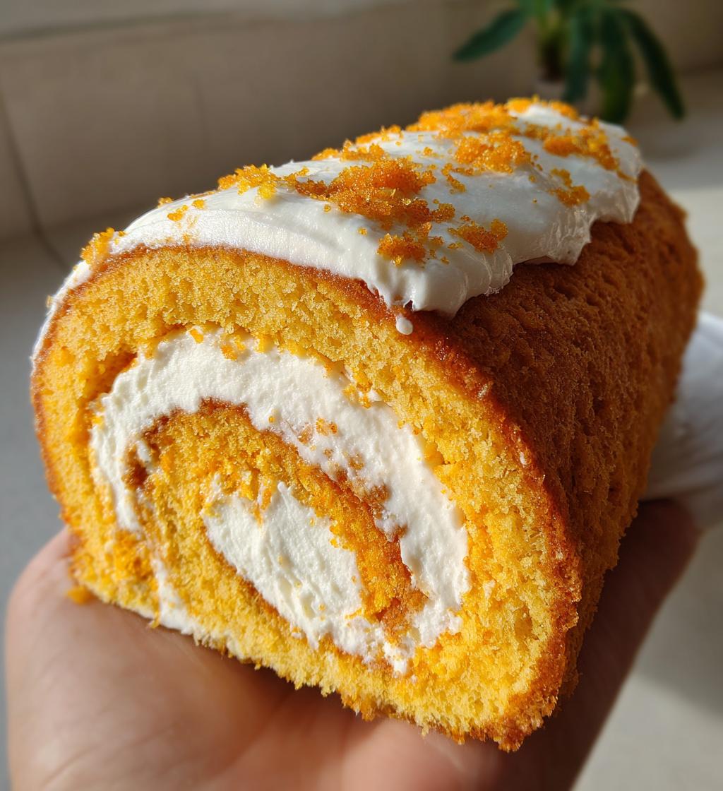 pumpkin roll recipe - detail 1