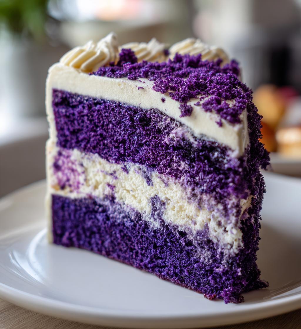 purple velvet cake recipe