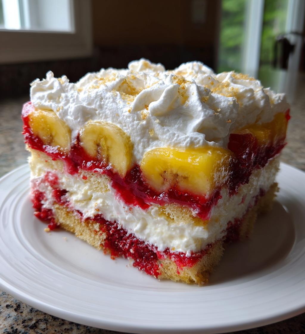 red velvet banana pudding