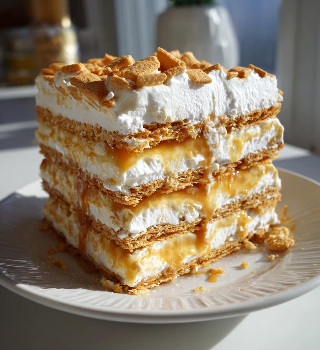 ritz cracker salted caramel icebox cake recipe