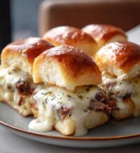 roast beef sliders