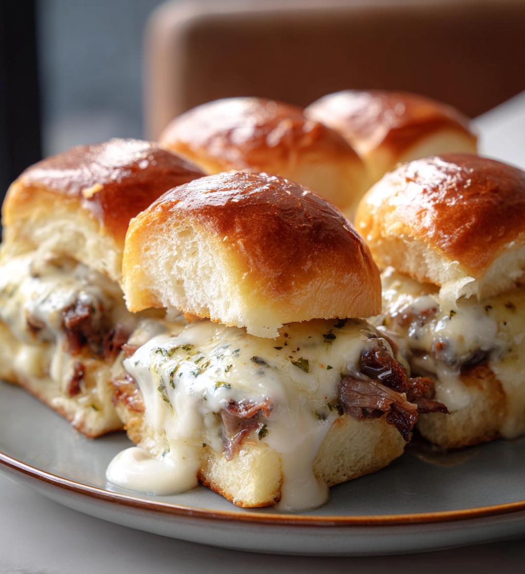 roast beef sliders