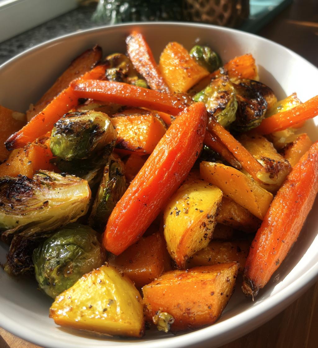 roasted thanksgiving vegetables