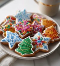 royal icing thanksgiving cookies