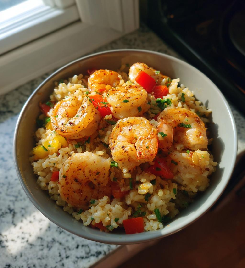 shrimp dirty rice - detail 1