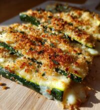 simple baked zucchini and cheese
