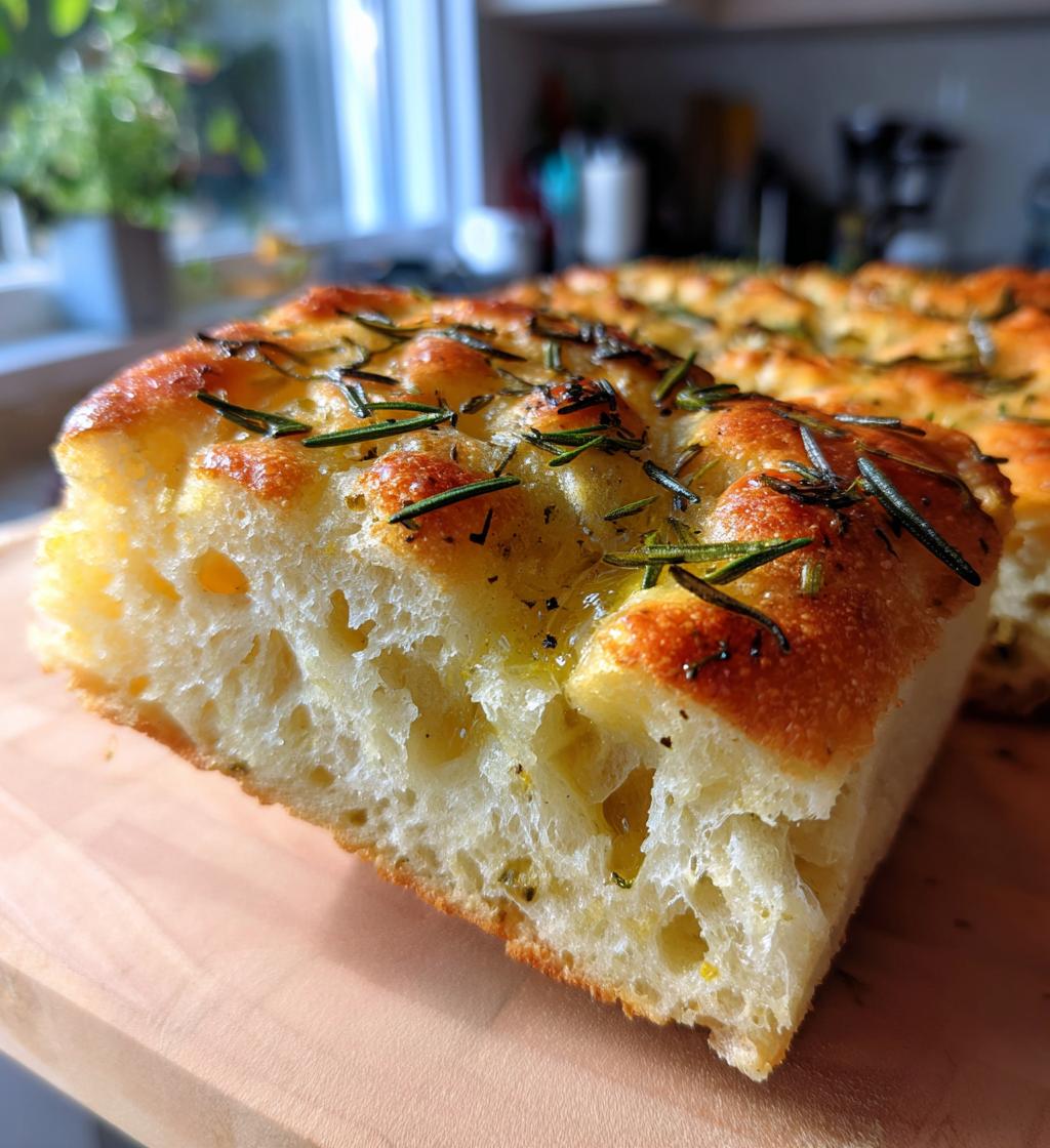 simple focaccia bread