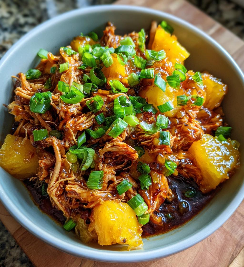 slow cooker hawaiian chicken