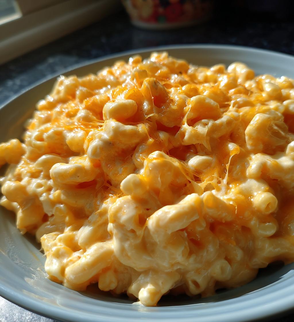 slow cooker mac and cheese