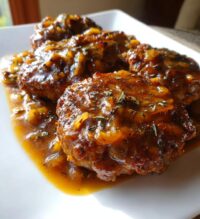 slow cooker salisbury steak recipe