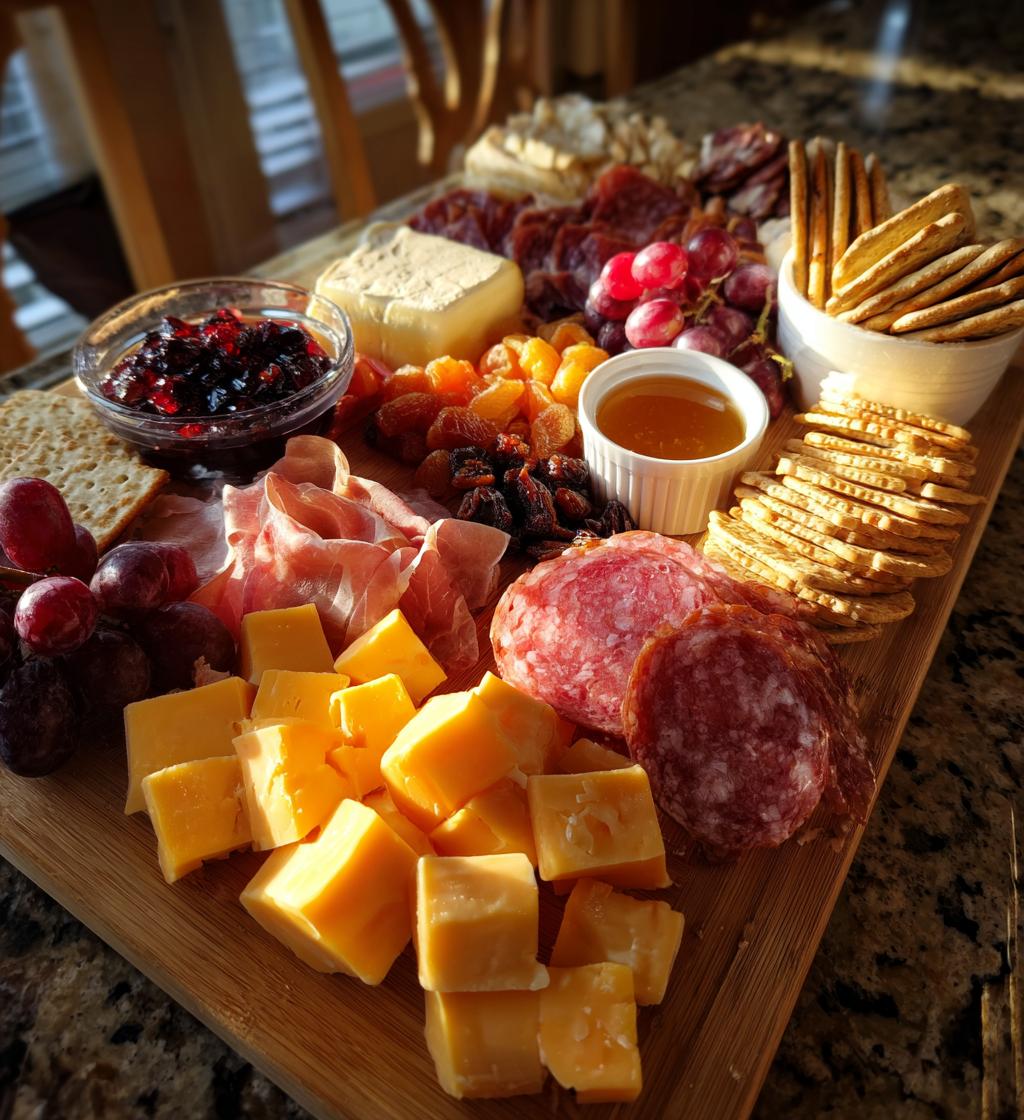 small thanksgiving charcuterie board