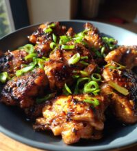 soy garlic chicken thighs