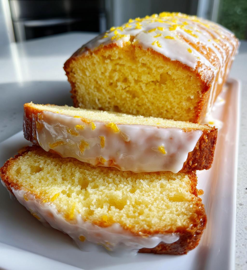 starbucks lemon loaf - detail 1