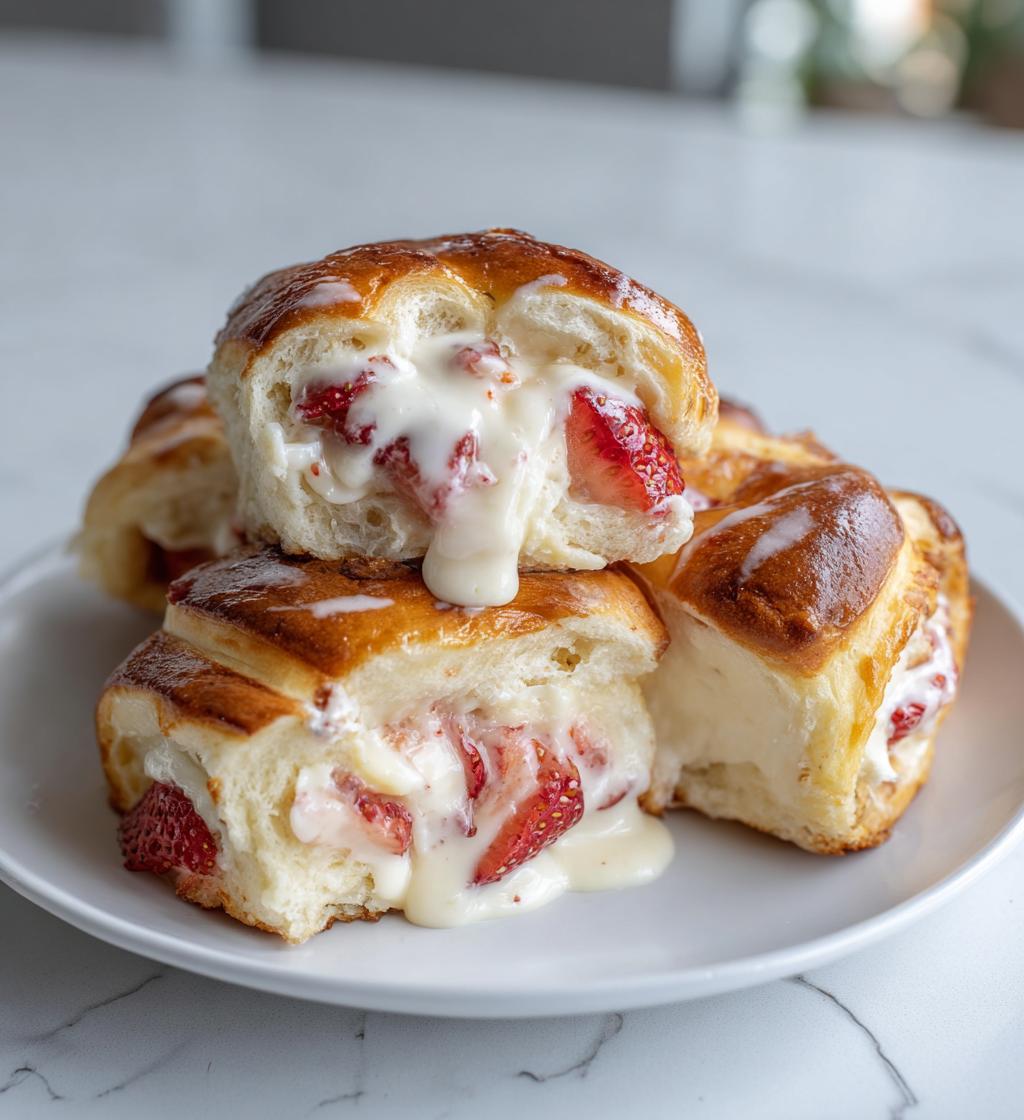 strawberry cream cheese rolls 2