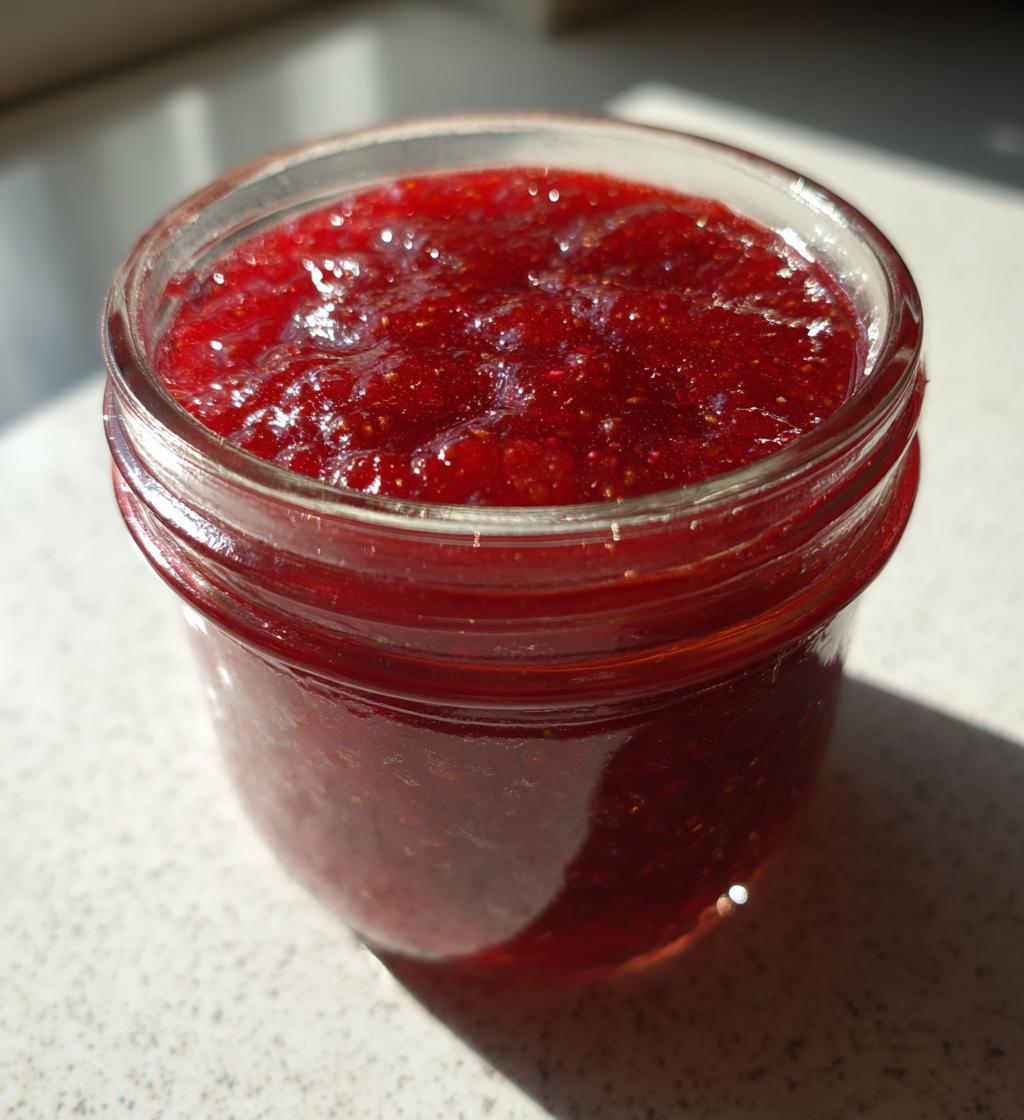 strawberry freezer jam
