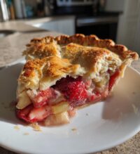 strawberry rhubarb pie recipe