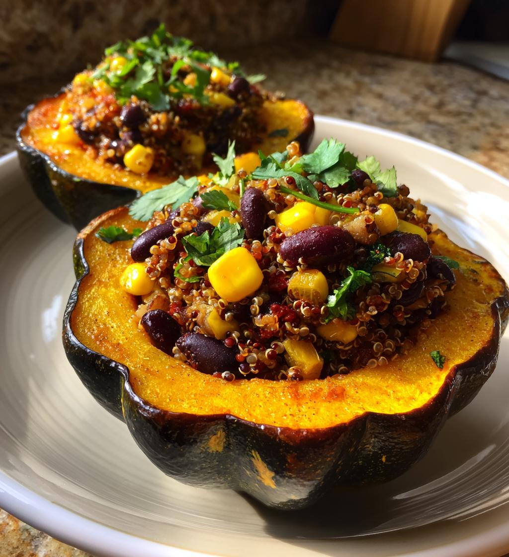stuffed baked acorn squash recipe