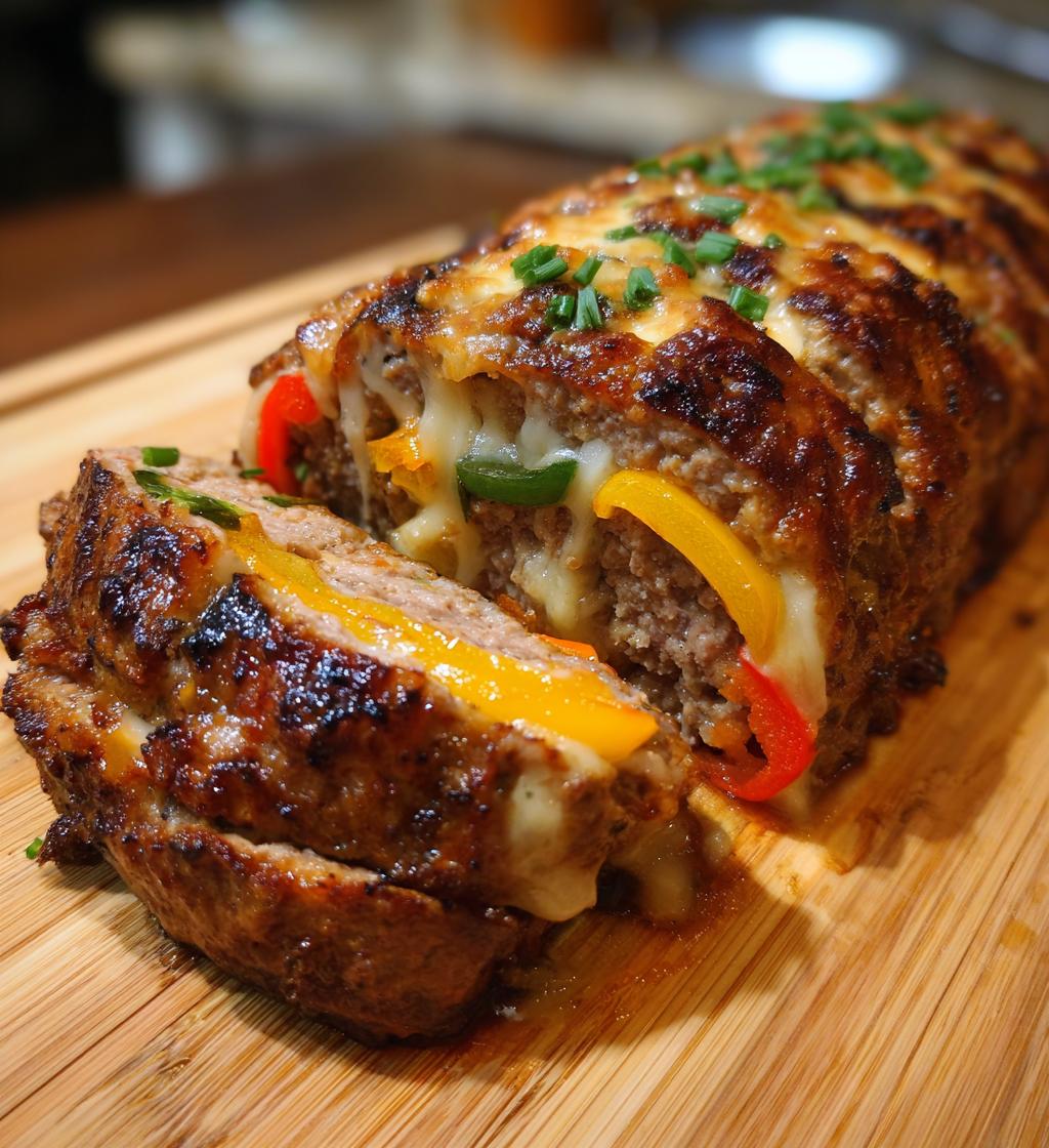 stuffed meatloaf roll