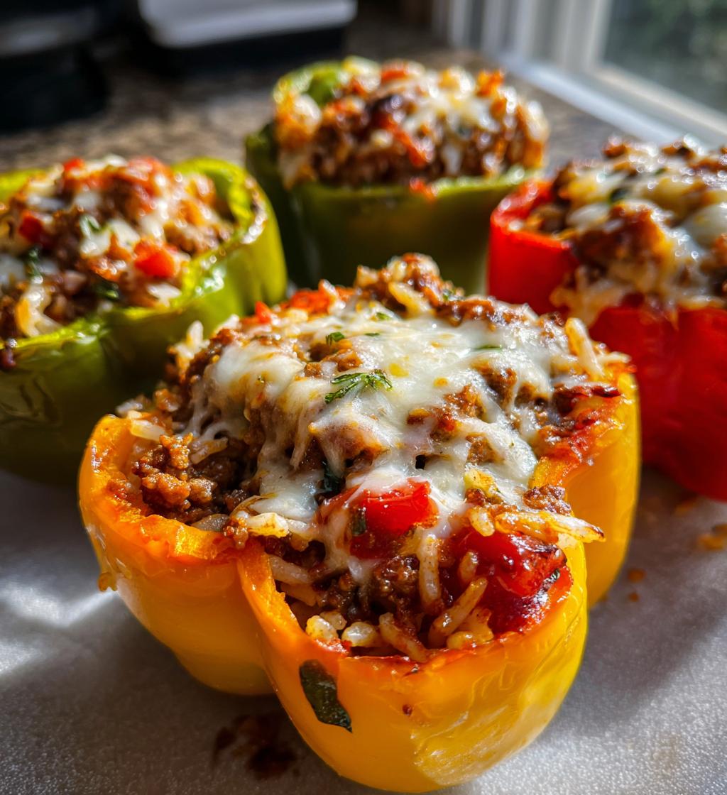stuffed peppers - detail 1