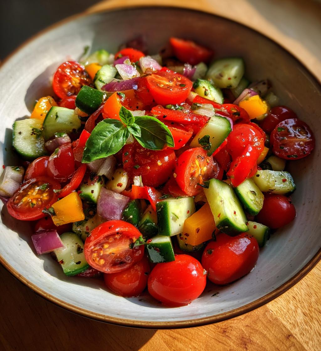 summer vegetable pasta salad