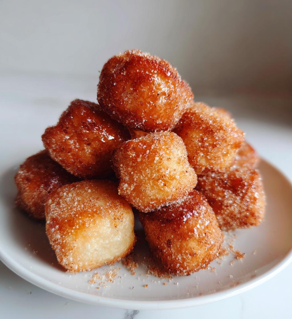 sweet and salty churro bites
