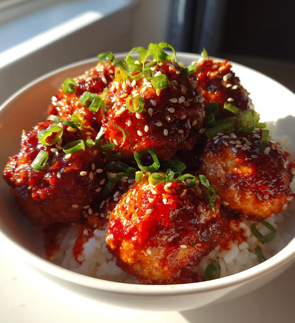 sweet and sour meatballs